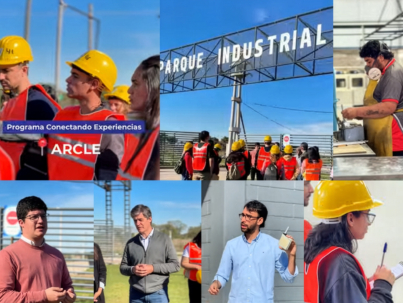Estudiantes de la FCE conocen la Fábrica “ARCLE”
